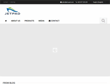 Tablet Screenshot of jet-pad.com